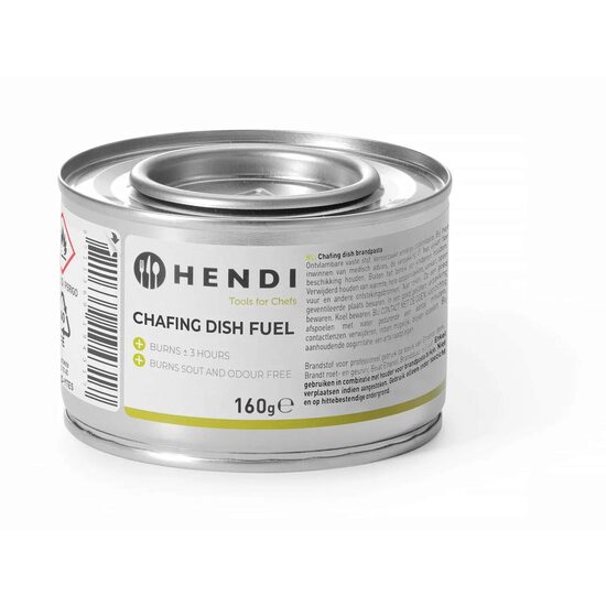 Combustibil pentru chafing dish, etanol, Hendi Smart, ± 2,5 ore, 160gr