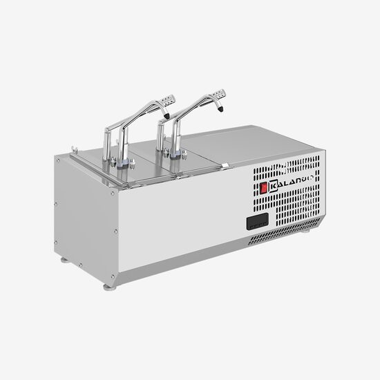 Unitate inox dozare sosuri 2xGN1/4, adâncime 200mm, KD-COOLING-2, Kalando