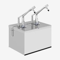 Dozator inox sosuri, 2 x 5.25L, 2xGN 1/4 KD-0214 Kalando