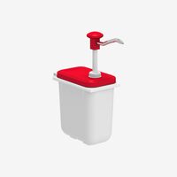 Dispenser sosuri cu recipient din plastic KDP-003, Kalando