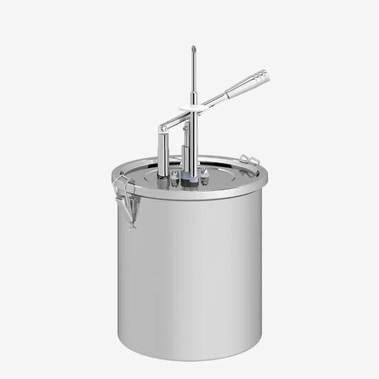 Dispenser sosuri standard, din inox, 10L, cu ac de umplere, KD-1910 Kalando
