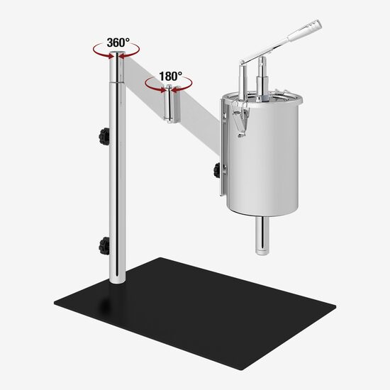 Dispenser stand inox vafe 4.5L, dozare 35ml, KD-025 Kalando