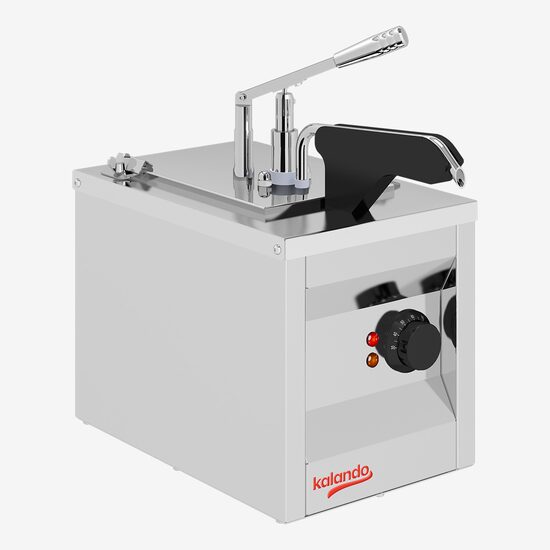 Dozator inox sosuri calde, 5.25L, Bain-marie GN 1/4, KD-021 Kalando