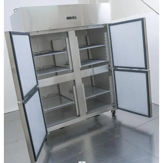 Dulap frigorific vertical cu 4 usi GN2/1, 1276 lt - Prochill