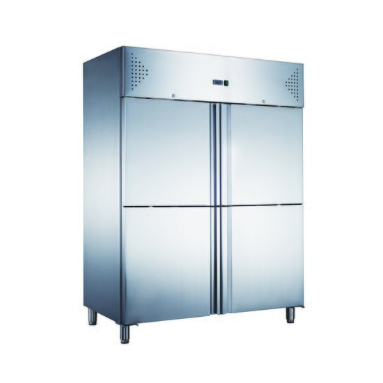 Dulap frigorific vertical GN1200 cu 4 compartimente, sistem de racire ventilat, 1200 lt - Prochill