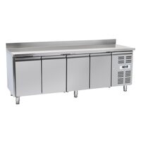 Masa rece GN cu rebord si 4 usi, 553 lt - Prochill