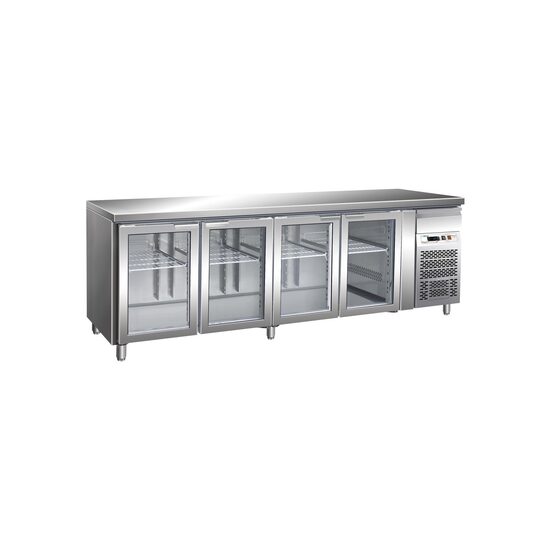 Masa rece SNACK cu doua usi din sticla, 449 lt - Prochill
