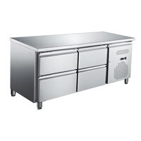 Masa rece joasa cu 4 sertare, 168 lt - Prochill