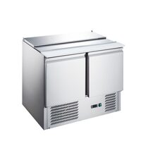 Masă rece cu doua usi, tip saladetă, 240 lt - Prochill