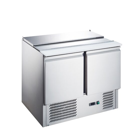 Masă rece cu doua usi, tip saladetă, 240 lt - Prochill