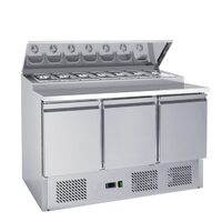 Salatiera refrigerata cu 3 usi, 392 lt - Prochill