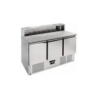 Salatiera refrigerata cu 3 usi, blat din granit, 402 lt - Prochill