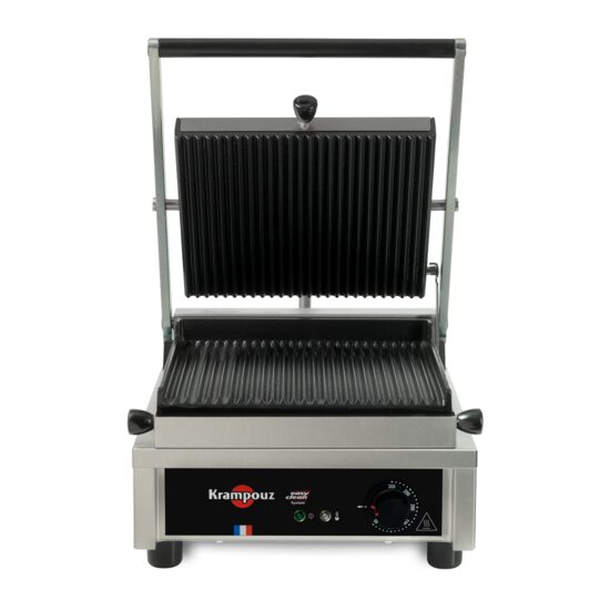 Contact grill panini simplu cu suprafata striata GECID3AO – Krampouz