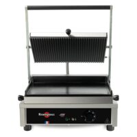 Contact grill panini simplu cu suprafata mixta GECID4BO – Krampouz