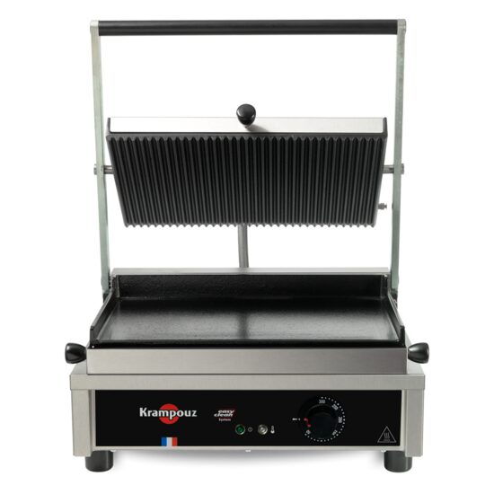 Contact grill panini simplu cu suprafata mixta GECID4BO – Krampouz