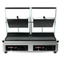 Contact grill panini dublu cu suprafata striata GECID5AO – Krampouz