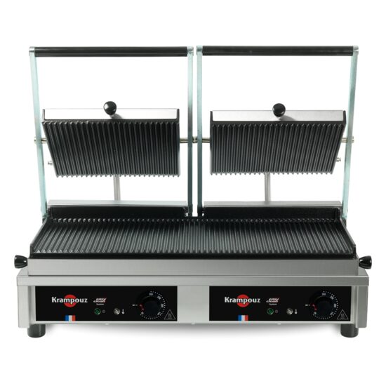 Contact grill panini dublu cu suprafata striata GECID5AO – Krampouz
