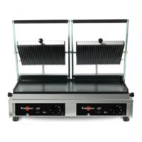 Contact grill panini dublu cu suprafata mixta GECID5BO – Krampouz