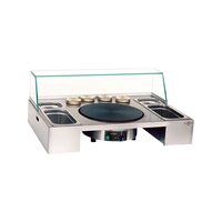 Statie simpla preparare clatite cu vitrina PTEA1A02 – Krampouz