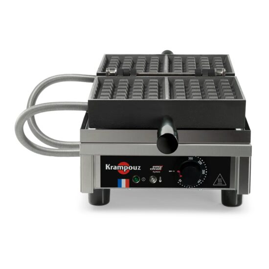 Aparat pentru waffles 180° 4×6 Bruxelles – Krampouz