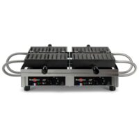 Aparat pentru waffles dublu 4 x 5 Liège 180° – Krampouz