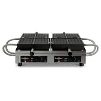 Aparat pentru waffles dublu 4 x 7 Liège 180° – Krampouz