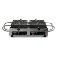 Aparat pentru waffles dublu 4 x 6 Liège Party 180° – Krampouz