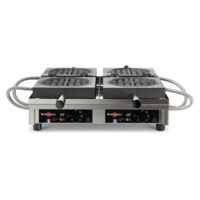 Aparat pentru waffles dublu Ronde 180° – Krampouz
