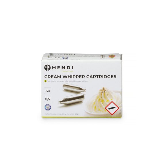 Cartuse Hendi, pentru aparat frisca, 10 buc/cutie