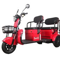 Tricicletă electrică Saige V6, viteză maximă 25 km/h, motor 1800W