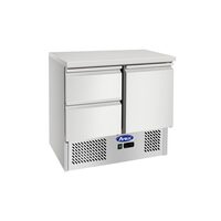 Salatiera refrigerata cu doua sertare si o usa, 300 lt - Atosa