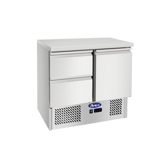 Salatiera refrigerata cu doua sertare si o usa, 300 lt - Atosa