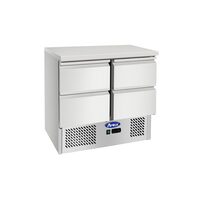 Salatiera refrigerata cu 4 sertare, 300 lt - Atosa