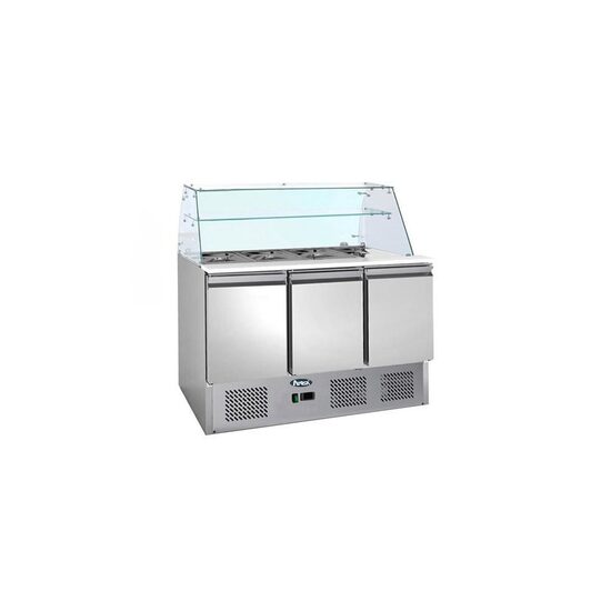 Salatiera refrigerata cu 3 usi, 380 lt - Atosa