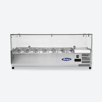 Vitrină frigorifică de 1,4m pentru pregătire pizza - Atosa