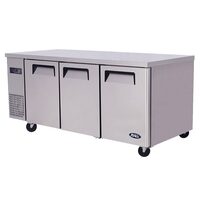 Masa congelator cu racire statica, 3 usi, 430 lt - Atosa