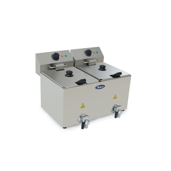 Friteusa electrica cu doua cuve de 8 lt - Atosa