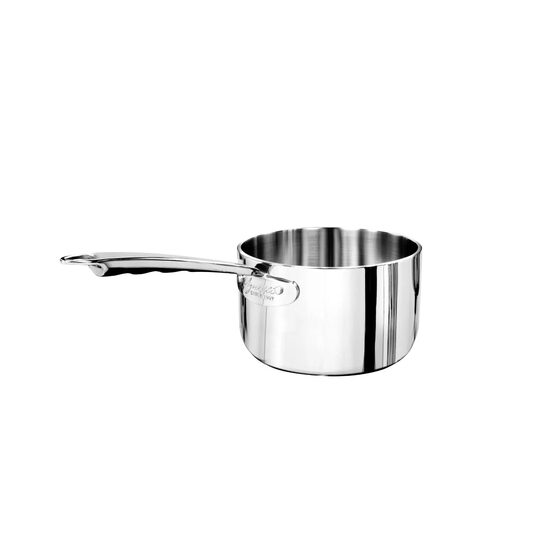 Cratiță cu mâner din oțel inoxidabil Alu-inox 5-Ply Ø16 cm