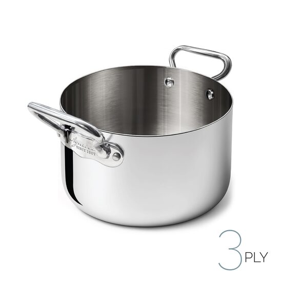 Oala Alu-inox 3-Ply cu doua mânere din inox