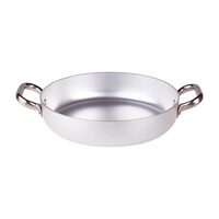 Tigaie pentru omlete Alu-inox 3-Ply cu cu efect lustruit si doua mânere din inox 
