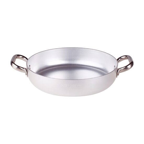 Tigaie pentru omlete Alu-inox 3-Ply cu cu efect lustruit si doua mânere din inox 