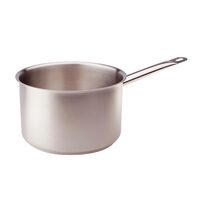 Cratiță inaltă cu mâner din oțel inoxidabil pentru inducție