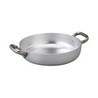 Tigaie din aluminiu pentru inductie, grosime 3mm, cu doua mânere din otel inoxidabil