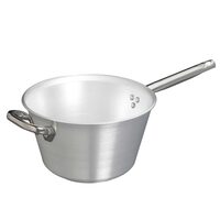 Oala din aluminiu pentru inductie, grosime 5mm, cu mâner din inox