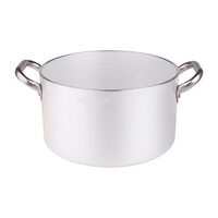 Cratiță din aluminiu, grosime 5mm, cu doua mânere din inox