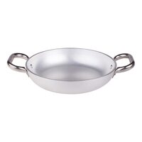 Tigaie din aluminiu, grosime 5mm, cu doua mânere din inox