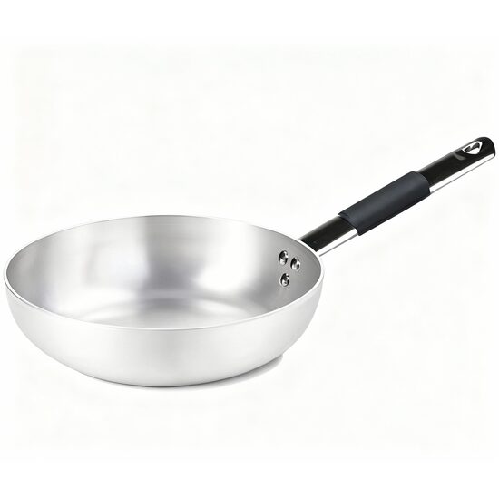 Tigaie din aluminiu, grosime 5mm, cu mâner rece