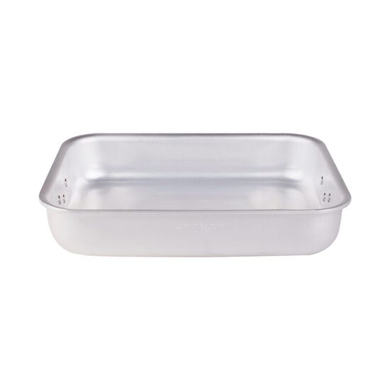 Tava dreptunghiulara din aluminiu pentru cuptor