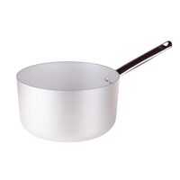 Cratiță din aluminiu cu grosimea de 3 mm, cu mâner din inox