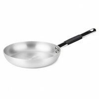 Tigaie joasă din aluminiu de 3 mm, cu margini evazate, pentru sotare, cu mâner "Cool"